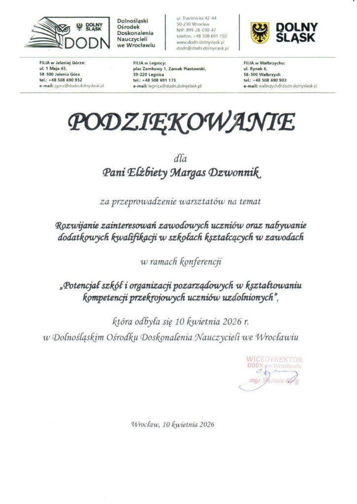 podziękowanie e. margas dzwonnik page 0001